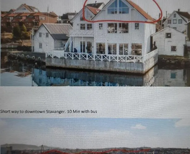 Lovely In Maritime Surroundings Near * 스타방에르